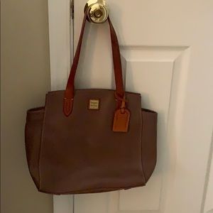 Brown Dooney and Bourke shoulder bag